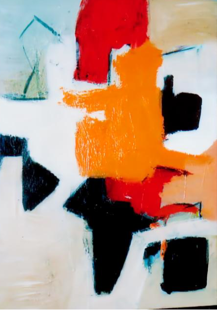 Ramon Menocal. Discursos tropicales #5. Acrylic canvas. 24” x 20”. 2003