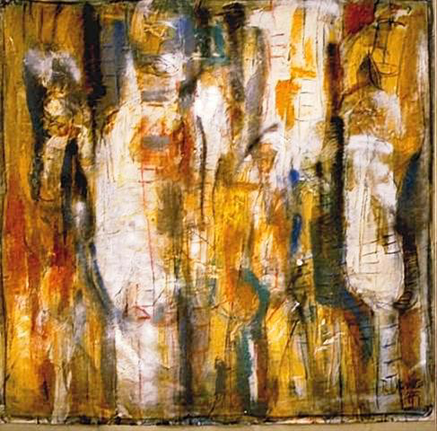 Ramon Menocal, Plantacion # 2. Mixed media paper. 6” x 59 x 50. 2000