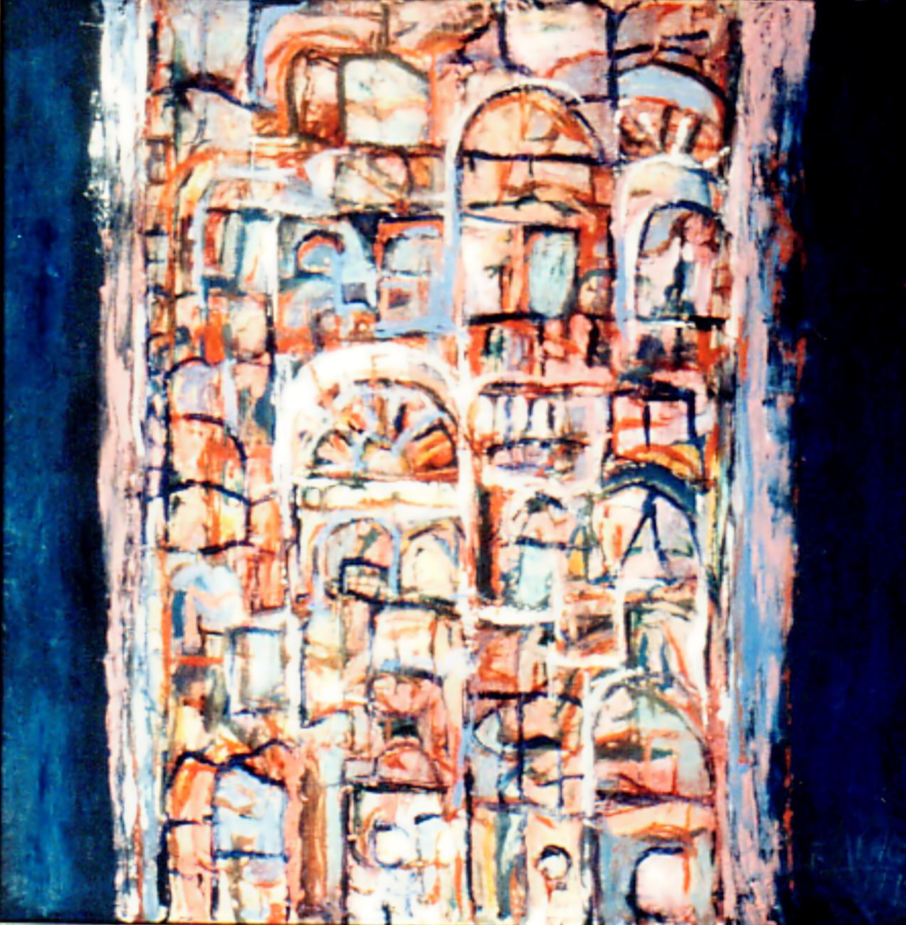 Ramon Menocal. Havana dream. Oil canvas. 43 x 43. 1995